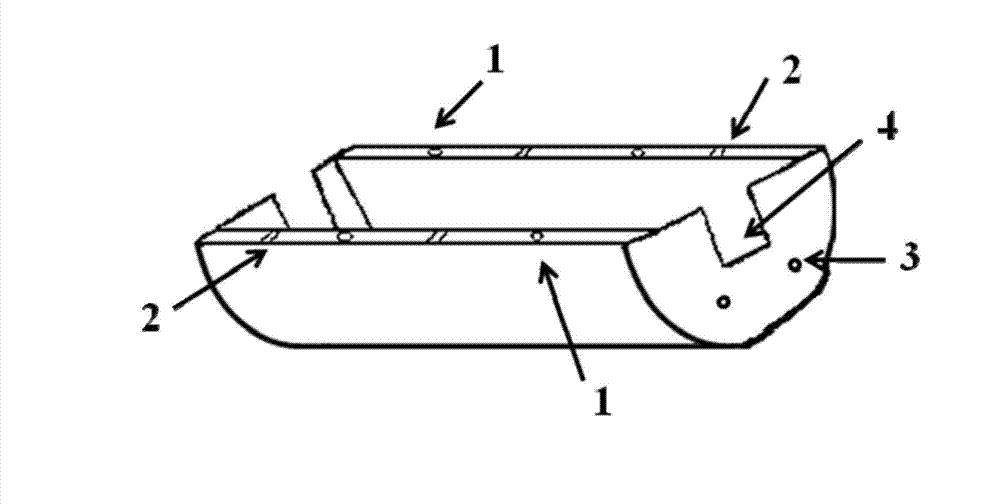 Manufacturing method of water lubricated bearing taking hard rubber as liner