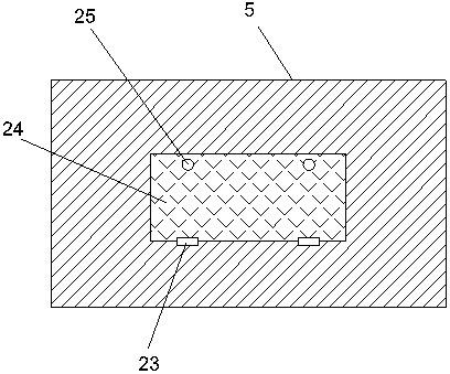 Fast cleaning device for automobile parts