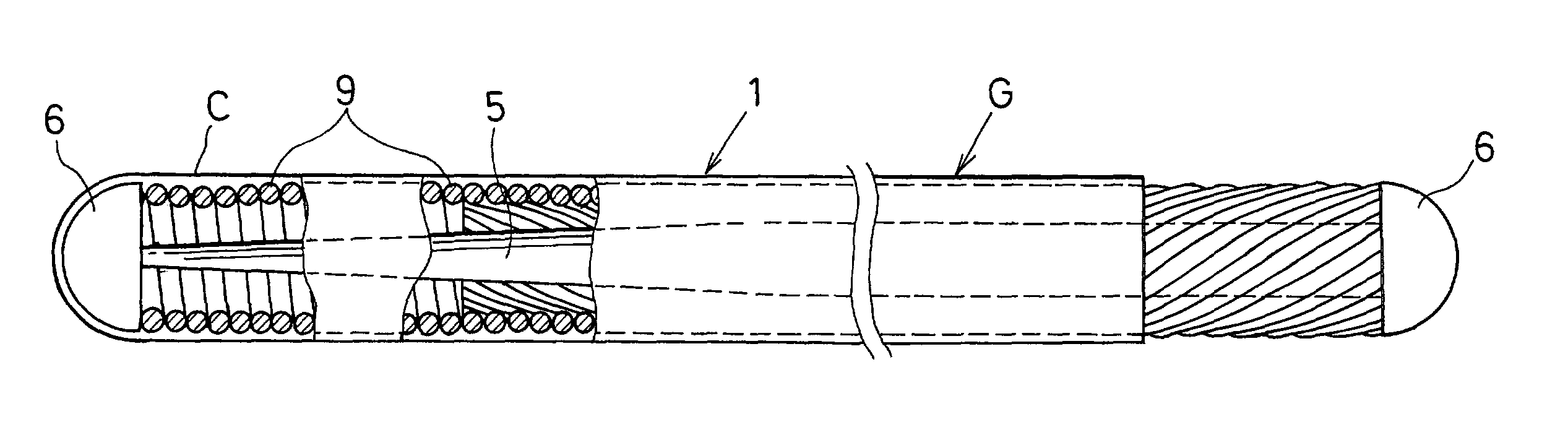 Wire-stranded hollow coil body, a medical equipment made therefrom and a method of making the same