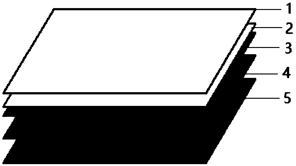 Composite blocky floor and preparation method thereof