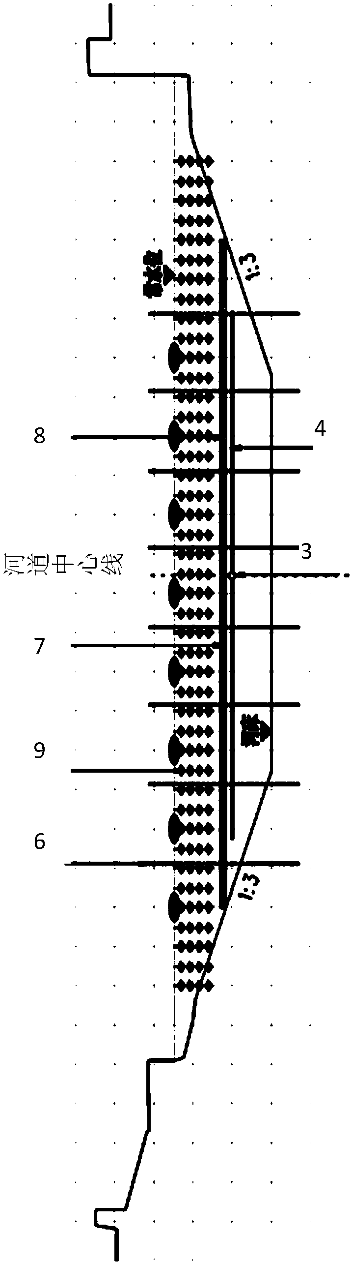 Effluent pretreatment system for rain and sewage mixed-flow type pump station