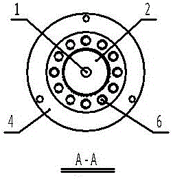 Low-nitrogen energy-saving combustion unit of combustor