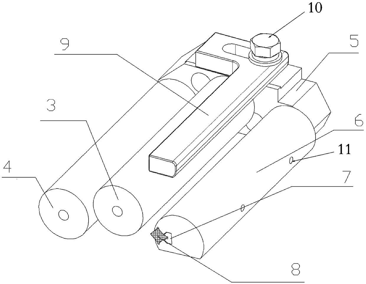 Tipping paper prepicking system for cigarette making machines