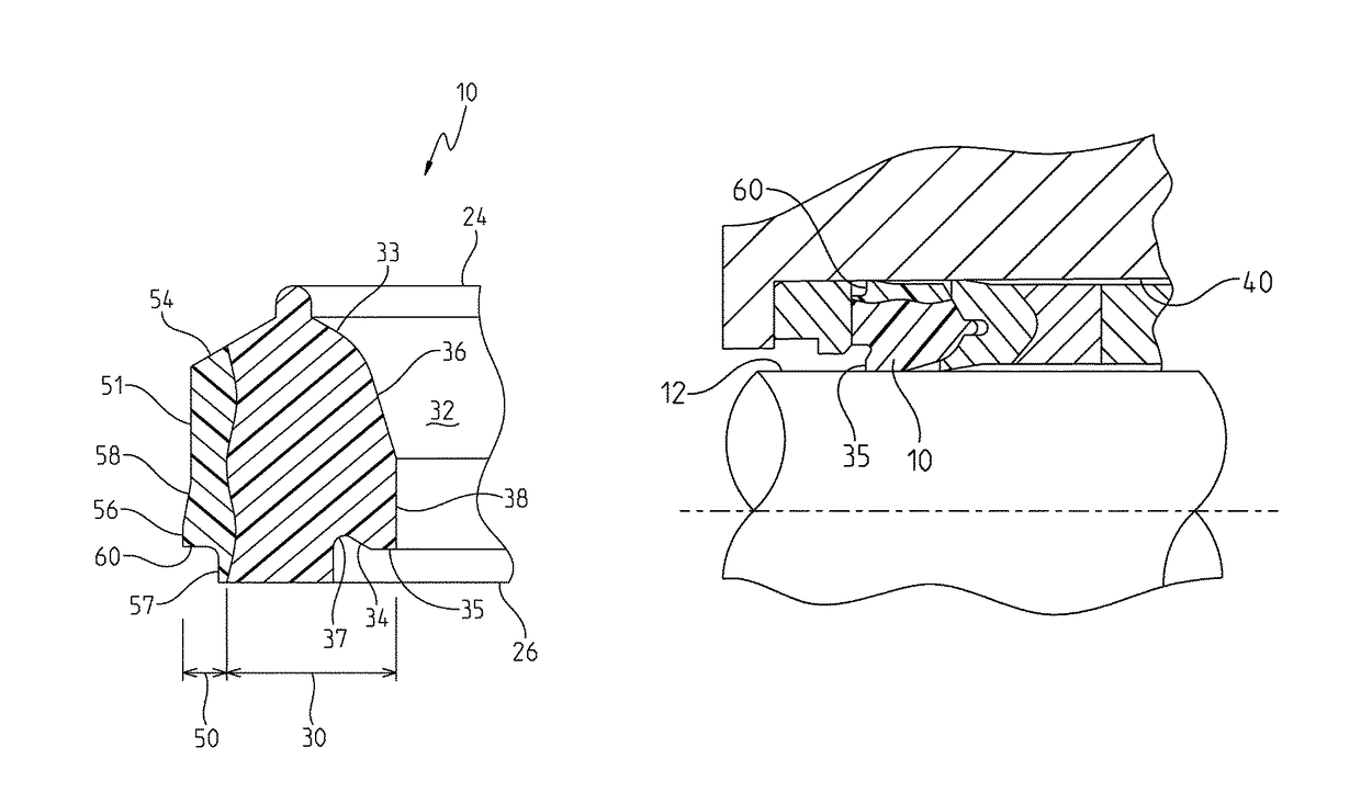 Header ring for reciprocating pump