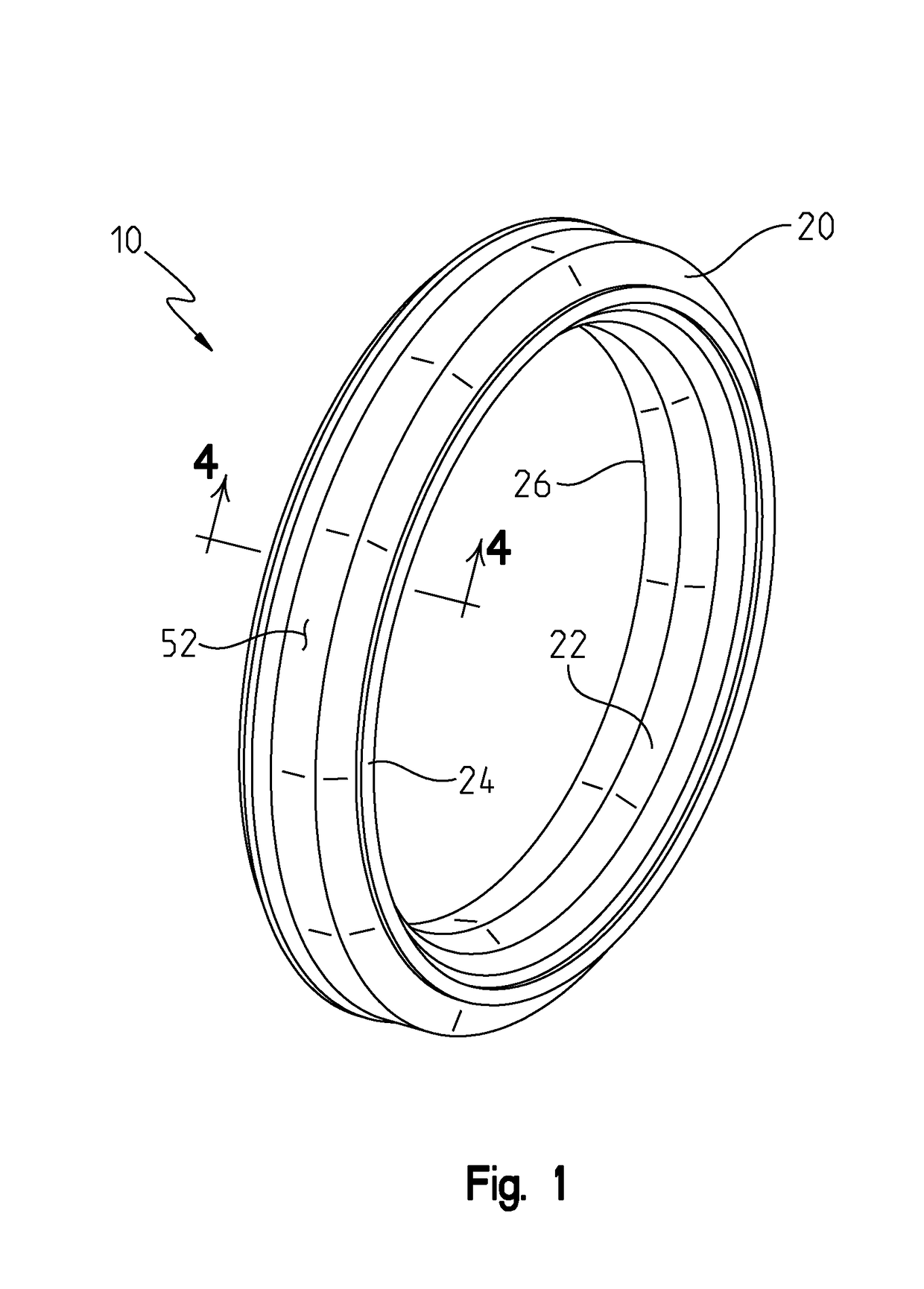 Header ring for reciprocating pump