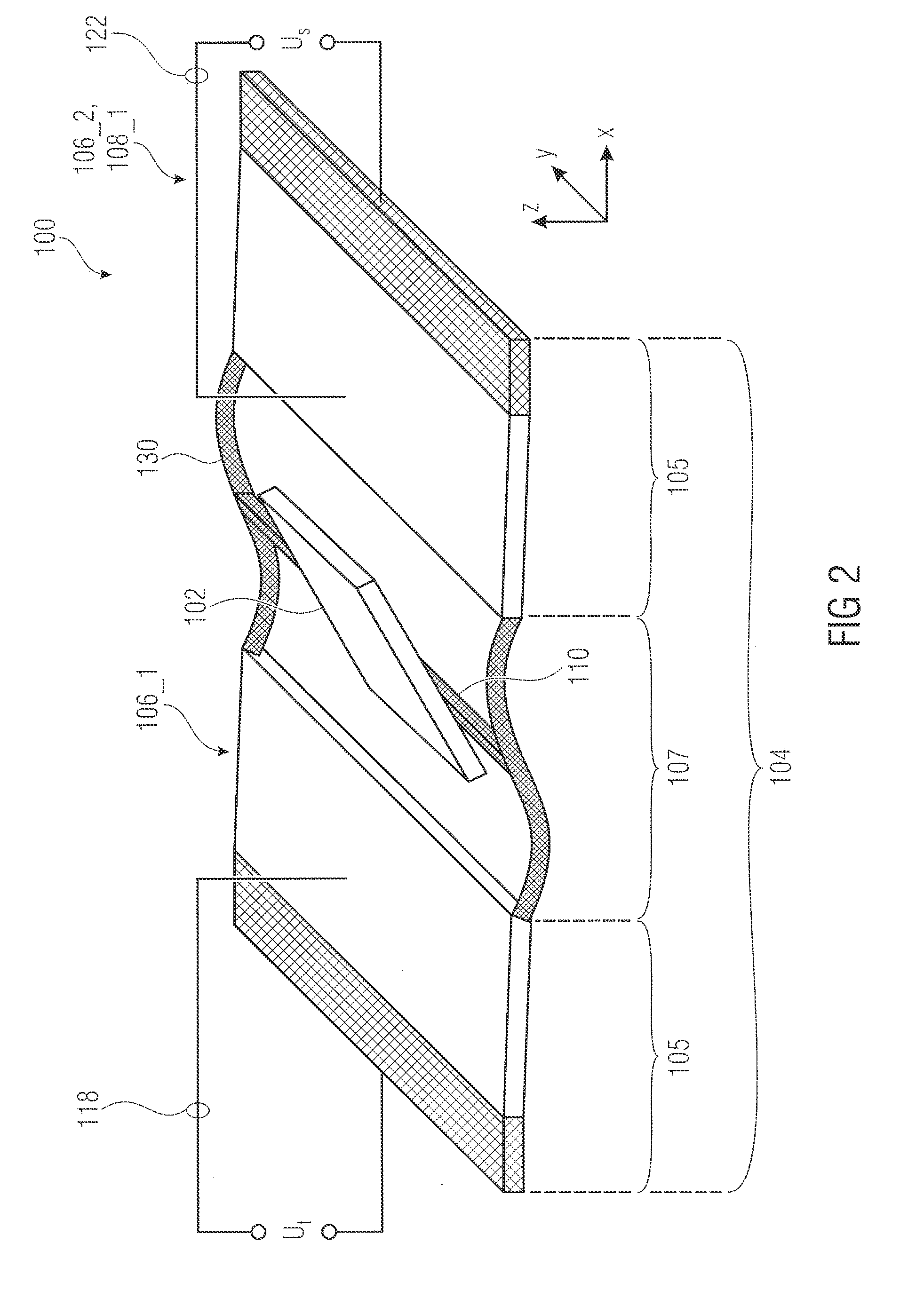 Piezoelectric position sensor for piezoelectrically driven resonant micromirrors