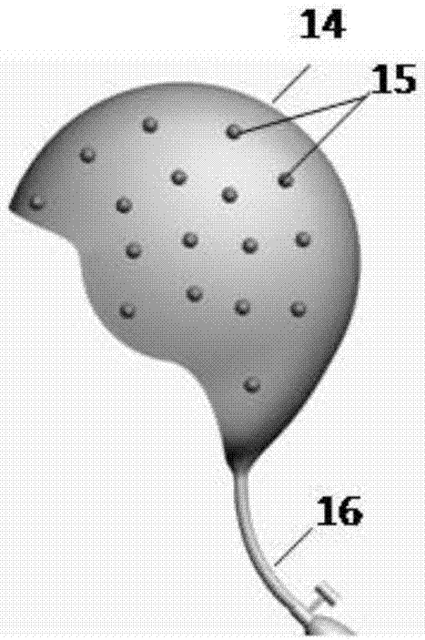 Inflatable multi-electrode electroencephalogram cap