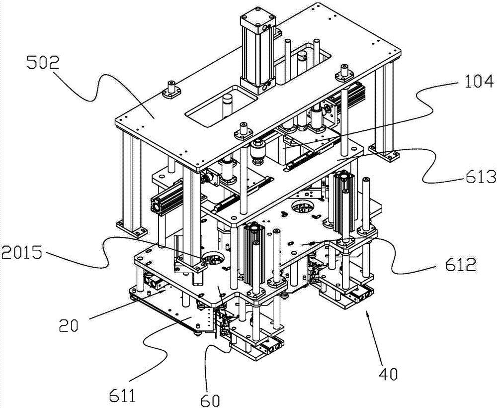 Automatic ring nesting and capping machine for edible fungus bags