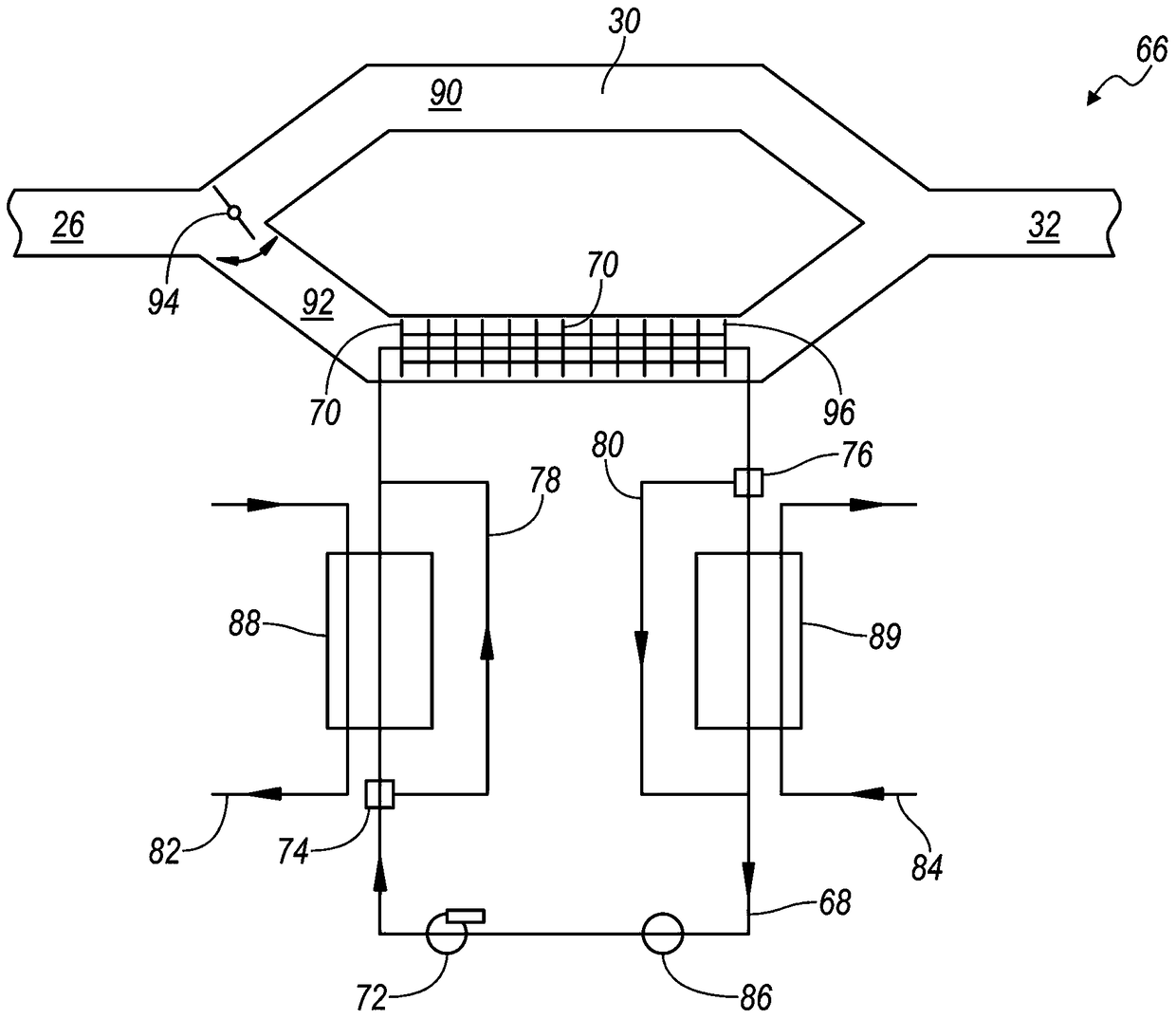 Optional drivetrain heating system