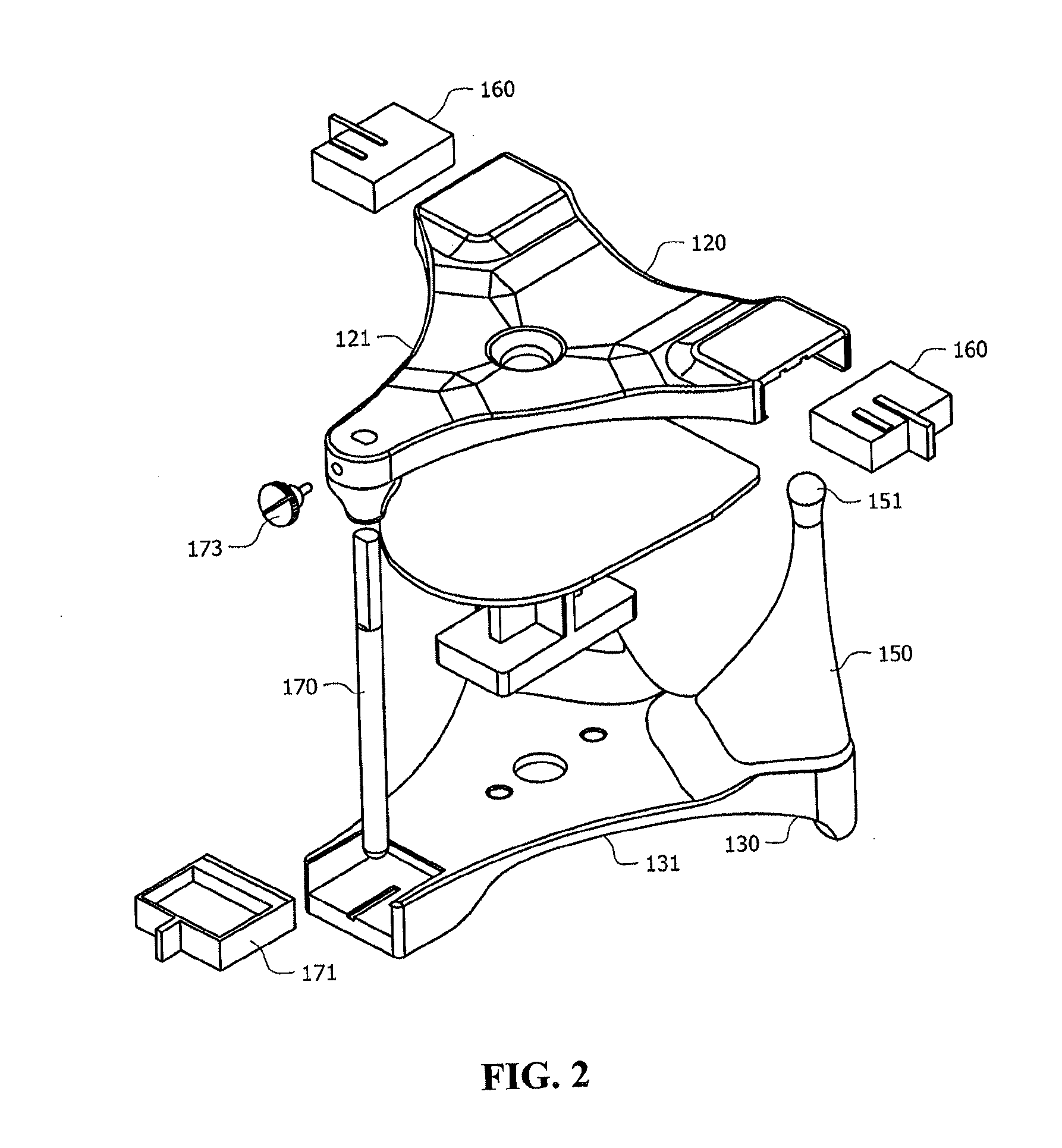 Dynamically generated dental articulator controls