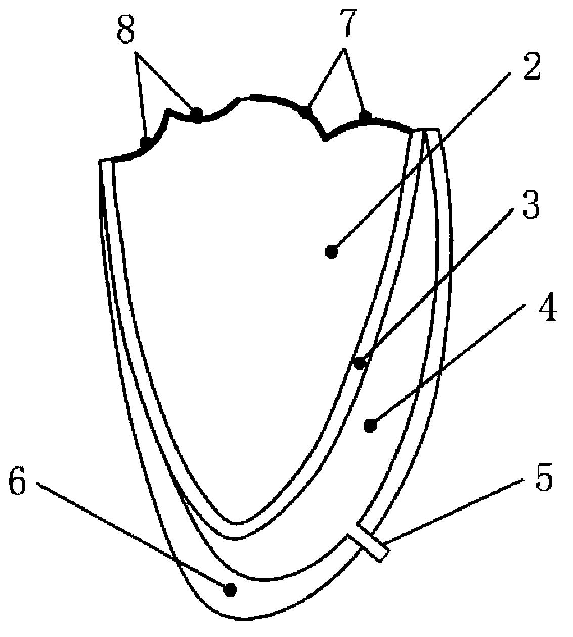 Heart chamber simulator driven by hydraulic or air-pressure artificial muscle