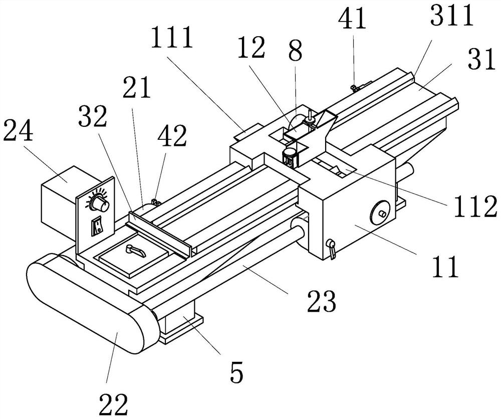 A rapid powder spreading device for powder plate rolling and compounding