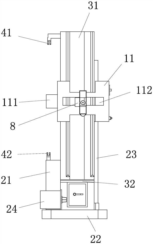 A rapid powder spreading device for powder plate rolling and compounding