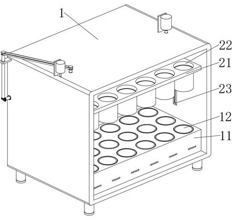 Intelligent flammulina velutipes planting and cultivating device and method