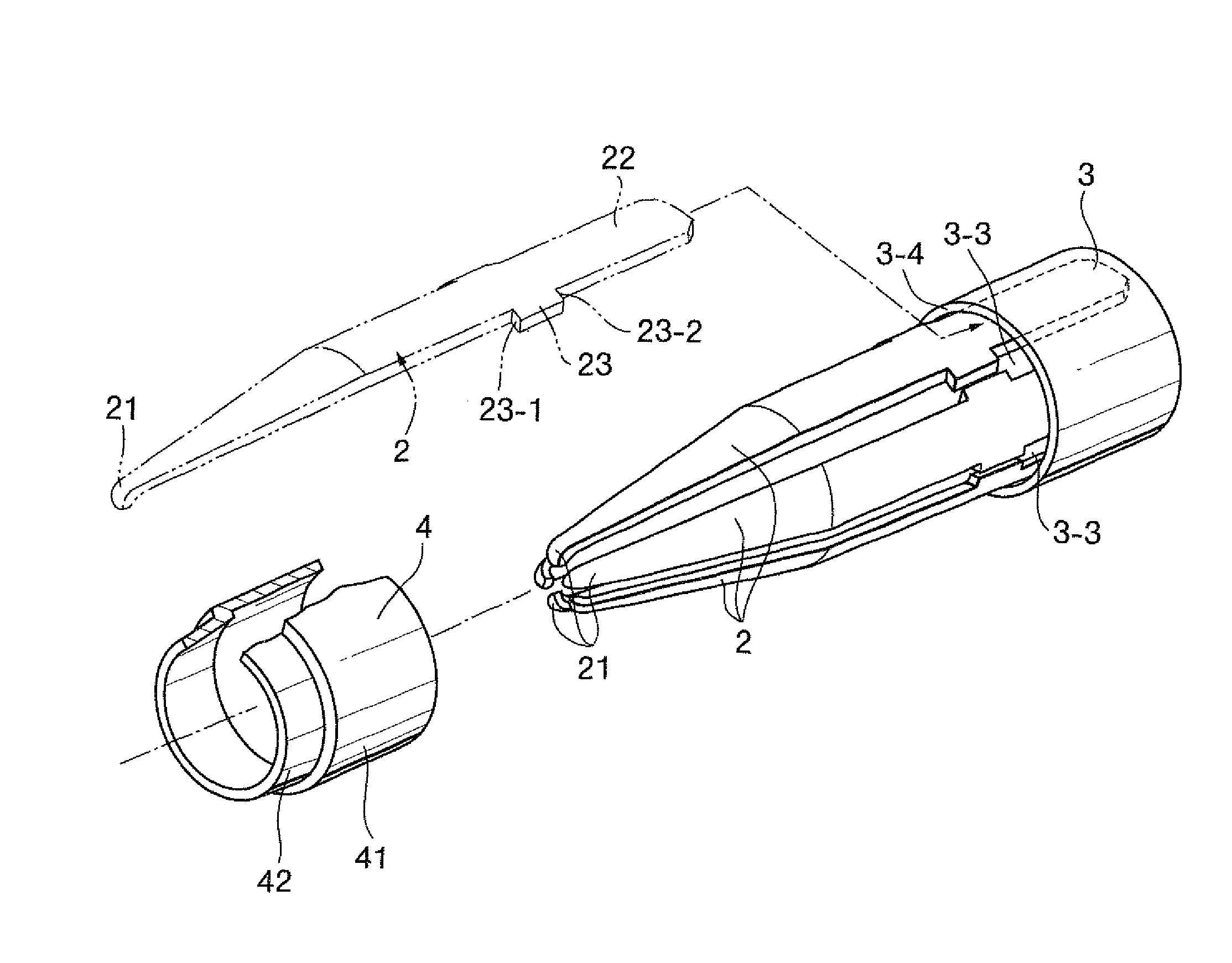 Conical nib and writing instrument incorporating the same