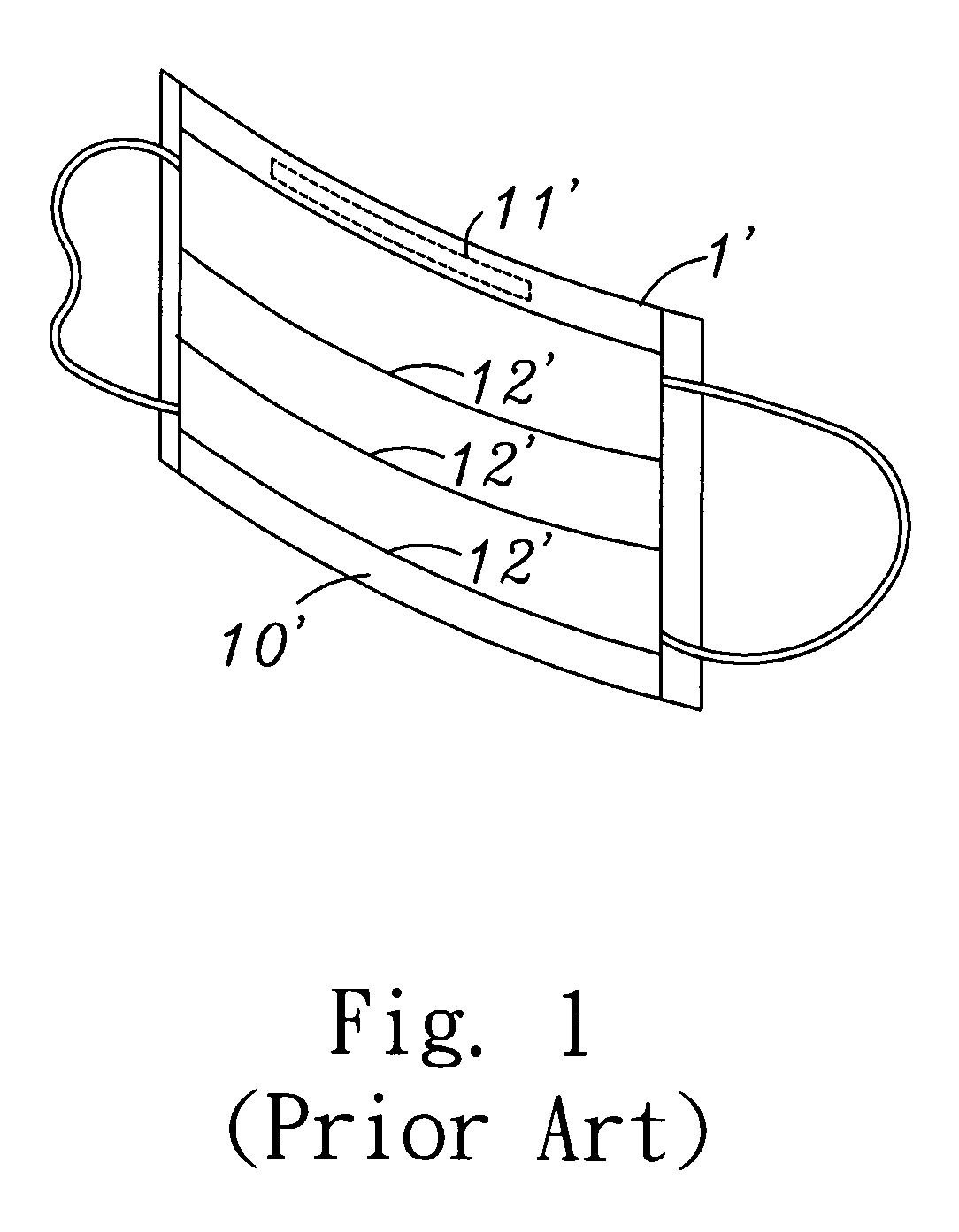 Face mask structure