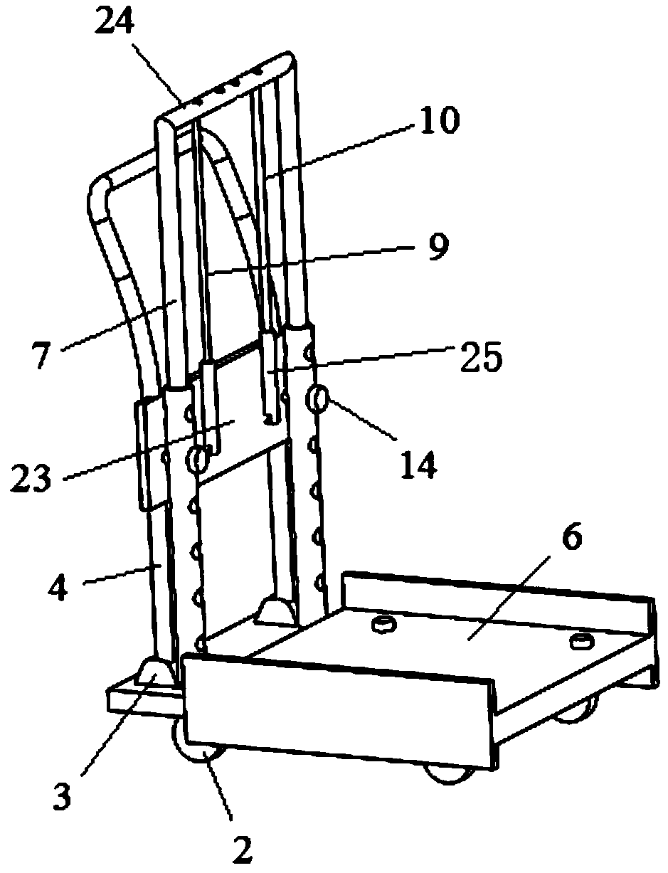 Movable traction bed for lower limb fracture of child and control method of traction bed