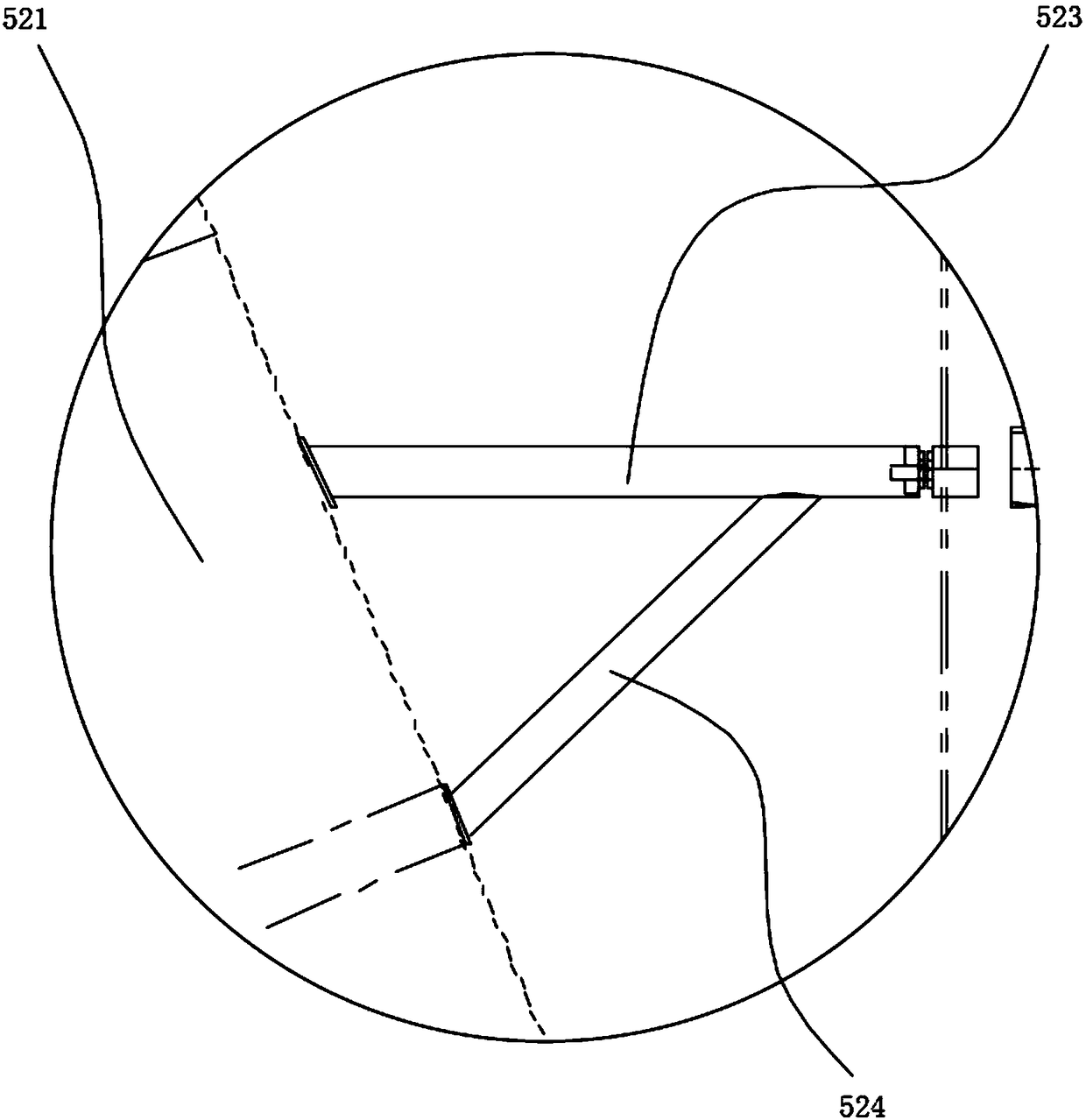 Double-arm parallel crane and working method