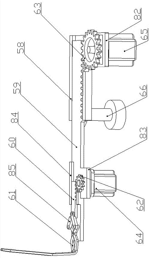 Measuring and binding device for fragrant-flowered garlic