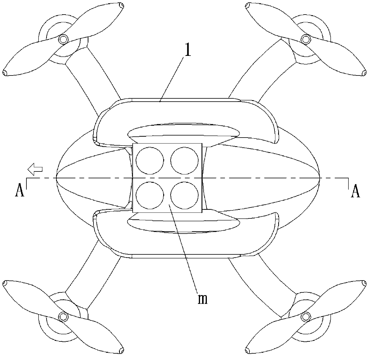 Photovoltaic thermoelectric power generation device of unmanned aerial vehicle and unmanned aerial vehicle thereof