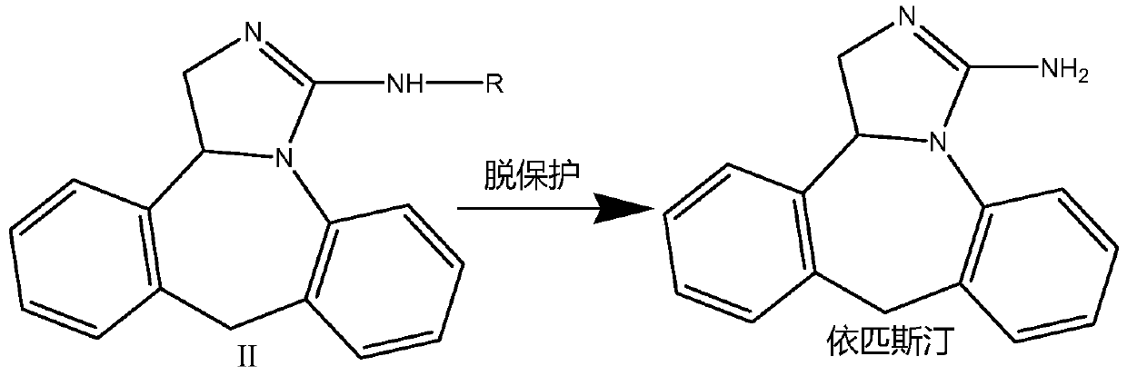 Epinastine hydrochloride intermediate and synthesis method thereof