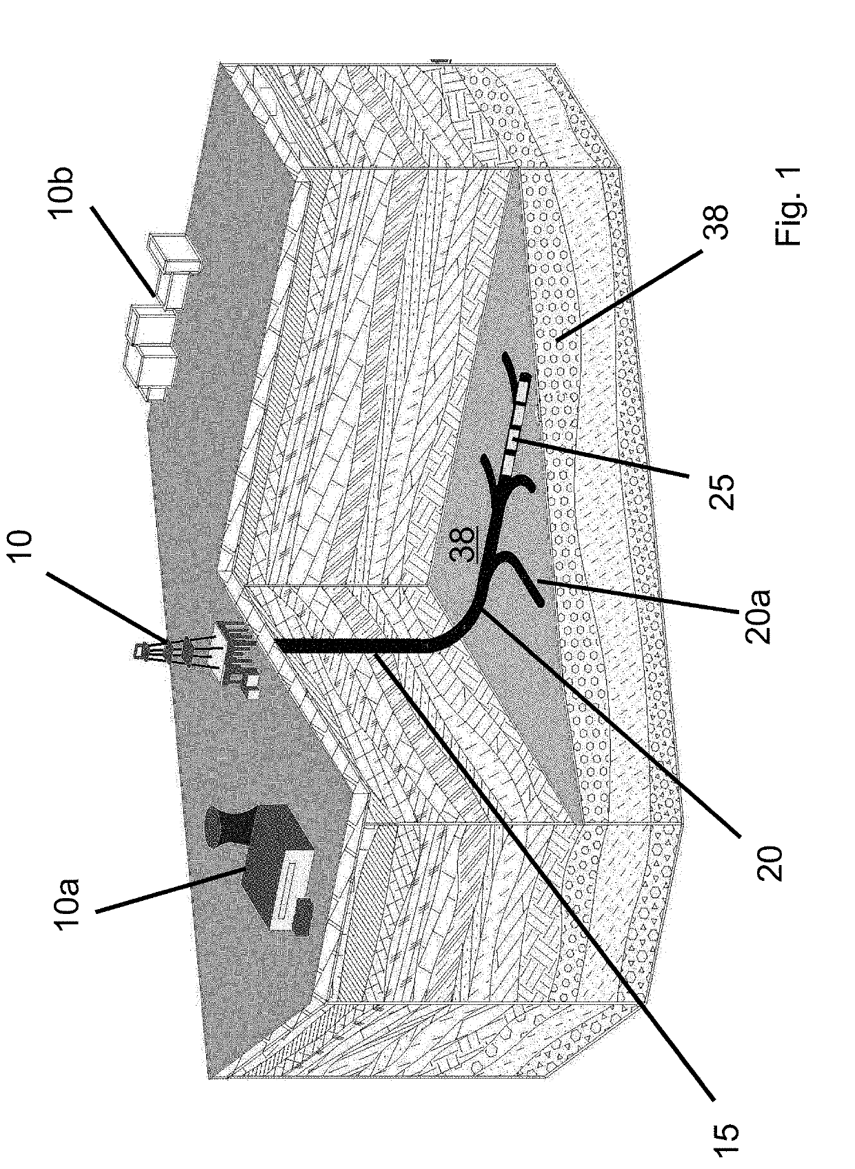 Capsule system for deep geologic disposal of nuclear waste