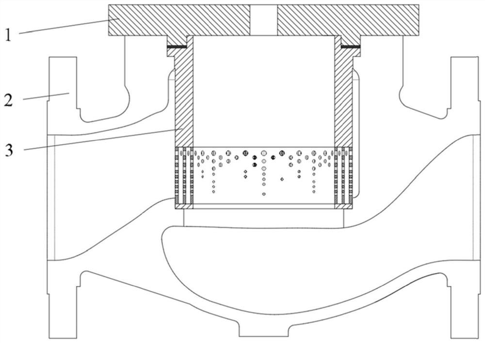 Multi-stage sleeve type high-pressure-difference control valve sleeve structure and design optimization method