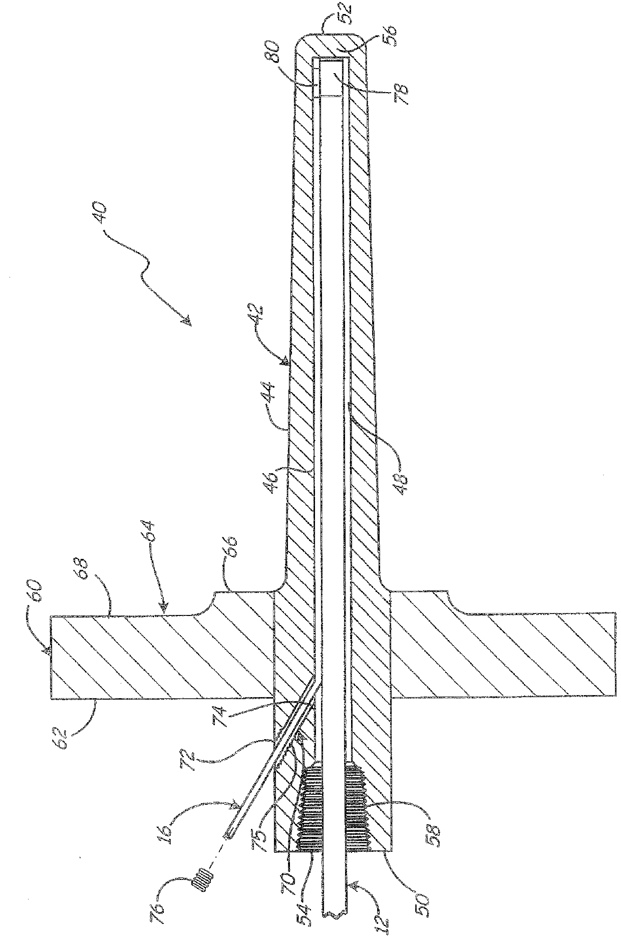 Online calibration of a temperature measurement point