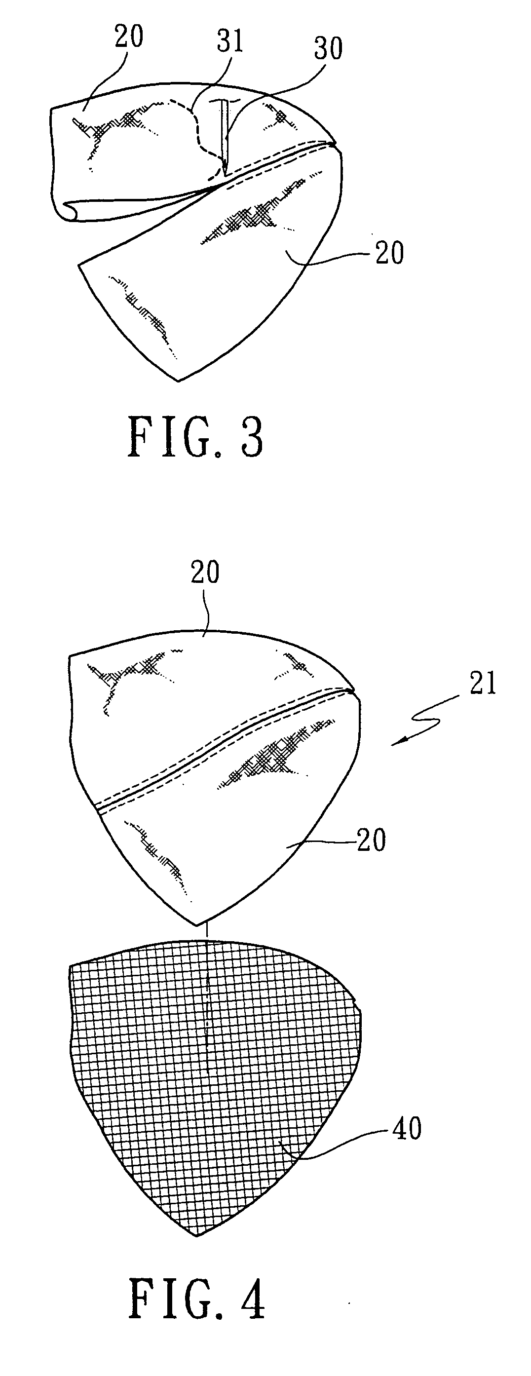 Method for stiffening headgear