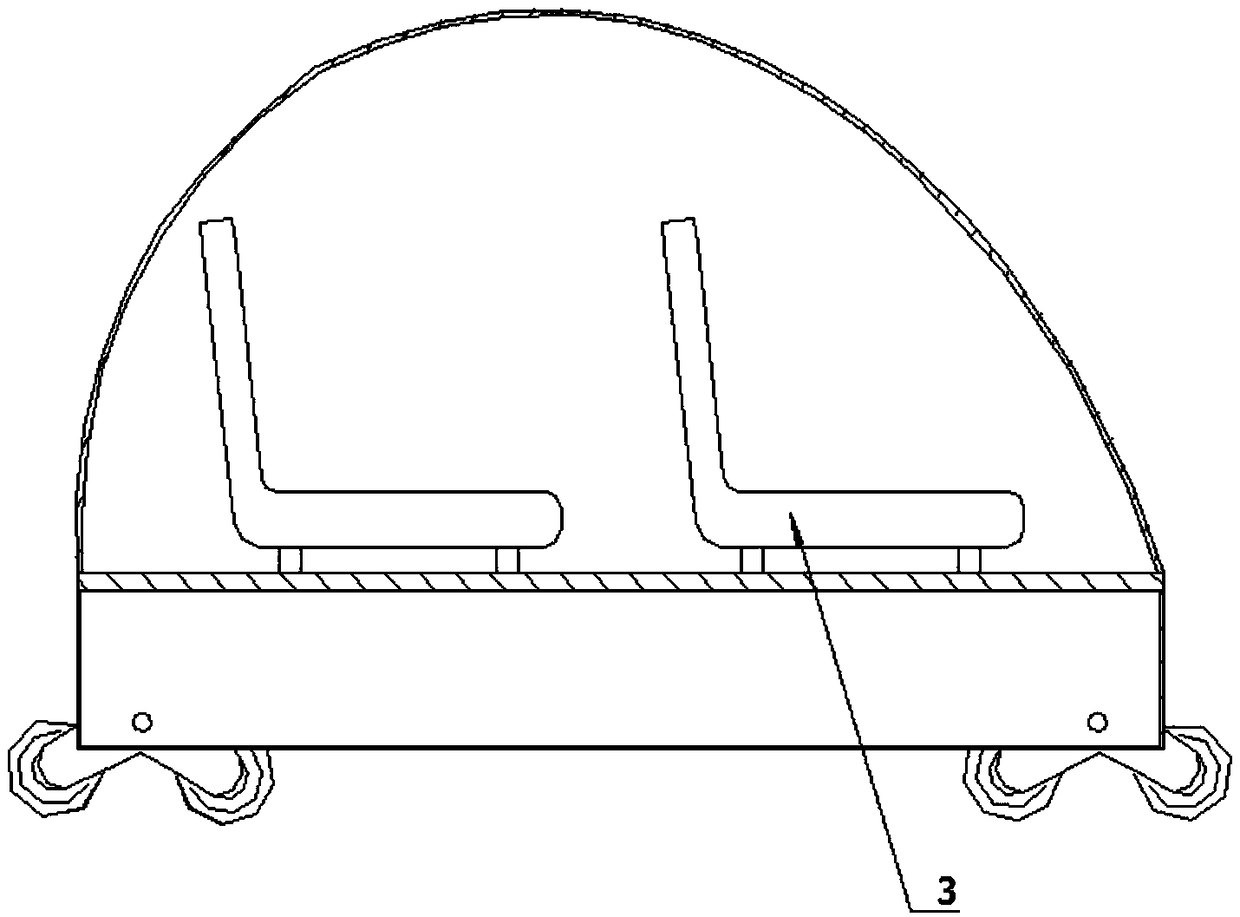 Smart unmanned walking vehicle and sharing system and commercial mode