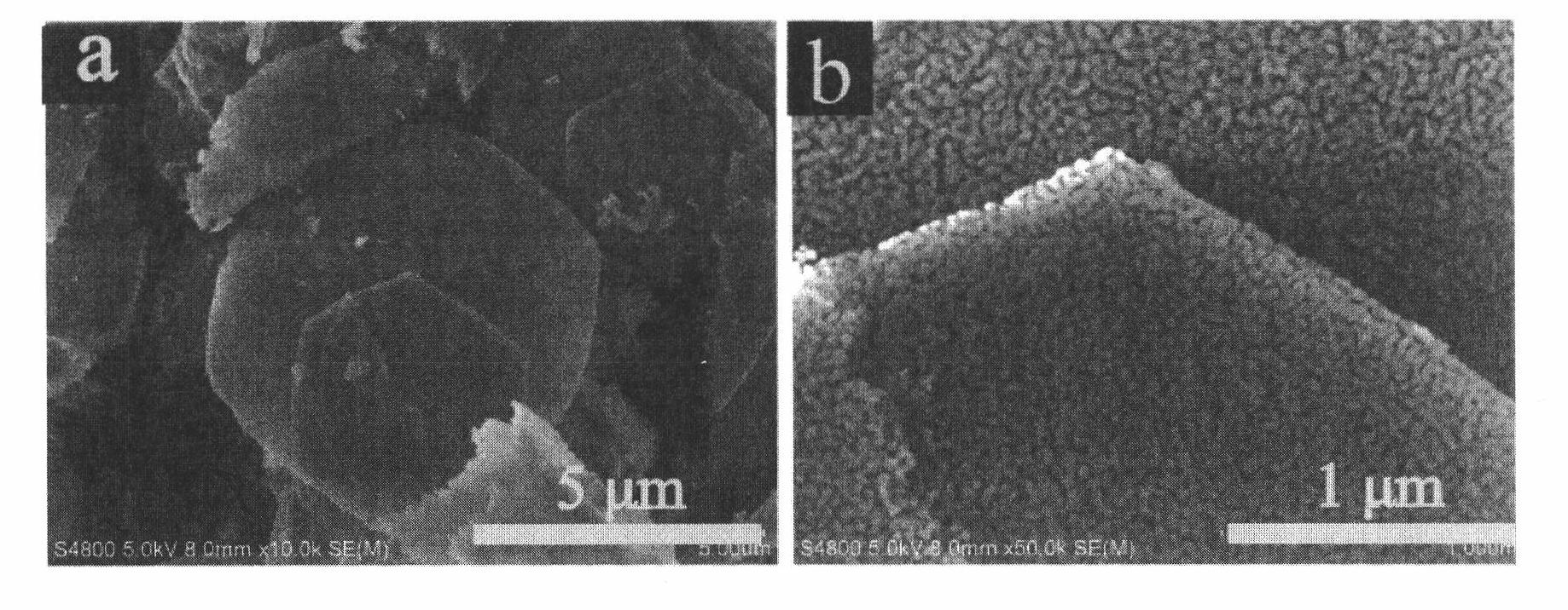 Adsorbing agent for adsorbing phosphate groups and adsorption method