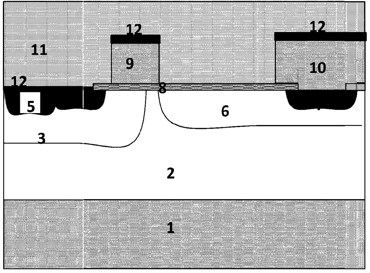 Radio frequency ldmos device and manufacturing method thereof