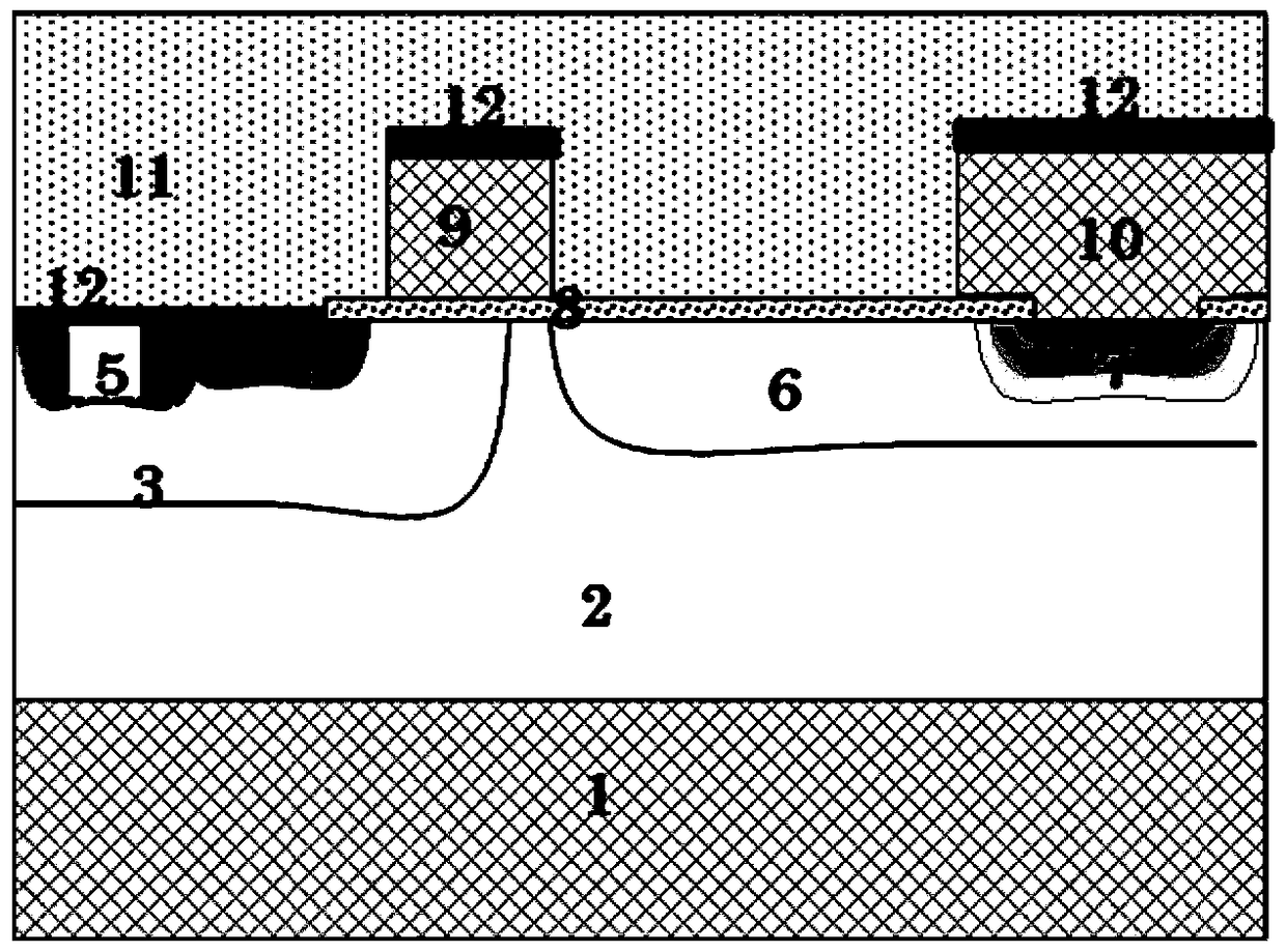 Radio frequency ldmos device and manufacturing method thereof