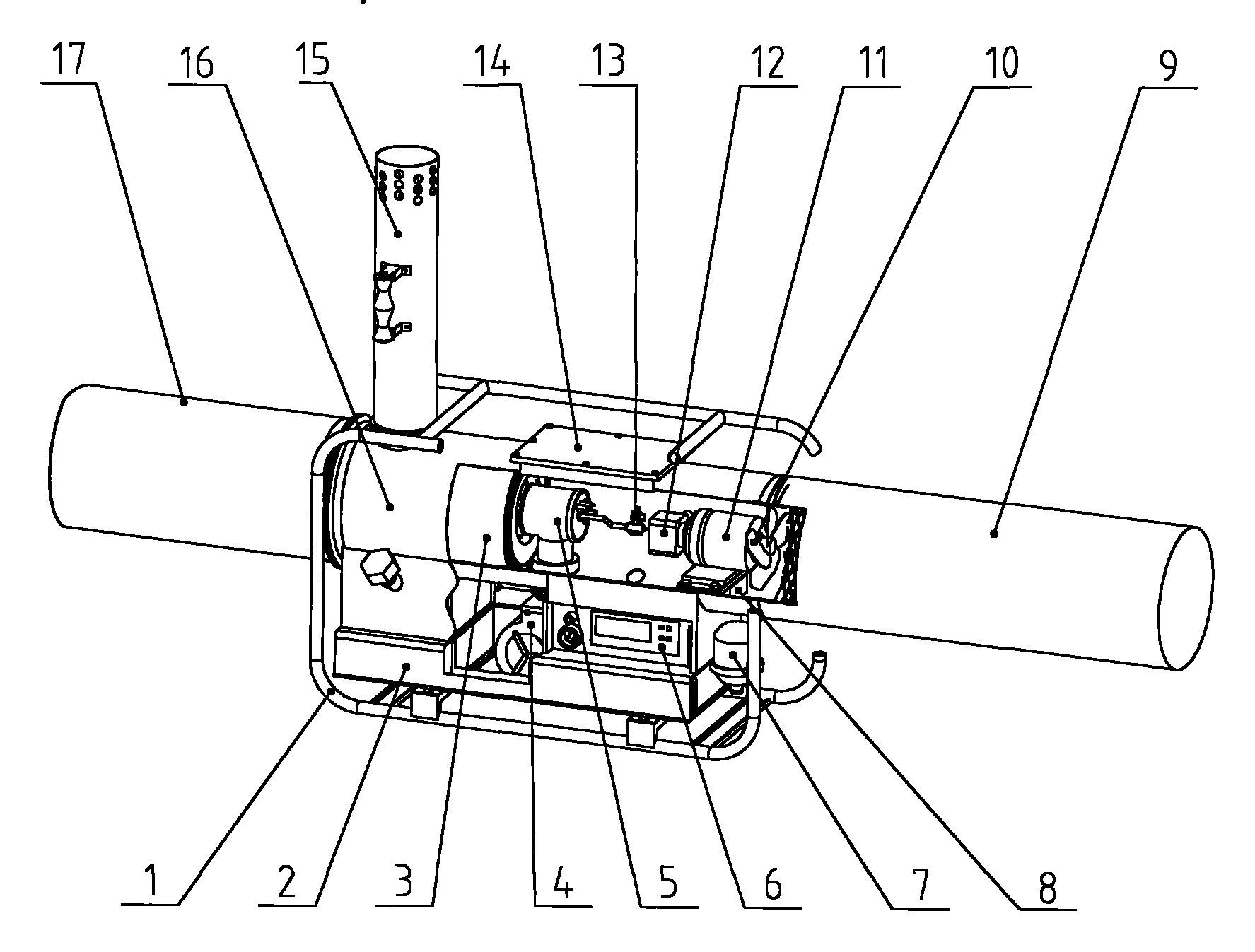 Portable fuel heater unit