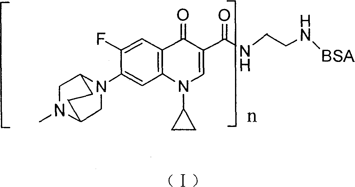 Danofloxacin couple and its preparing method and use