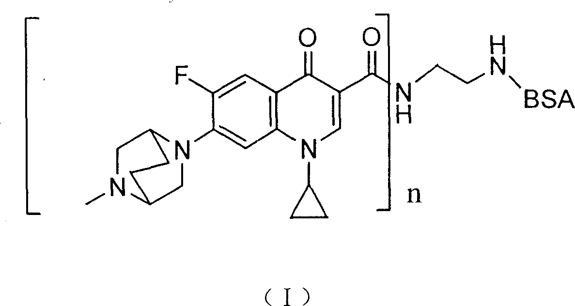 Danofloxacin couple and its preparing method and use