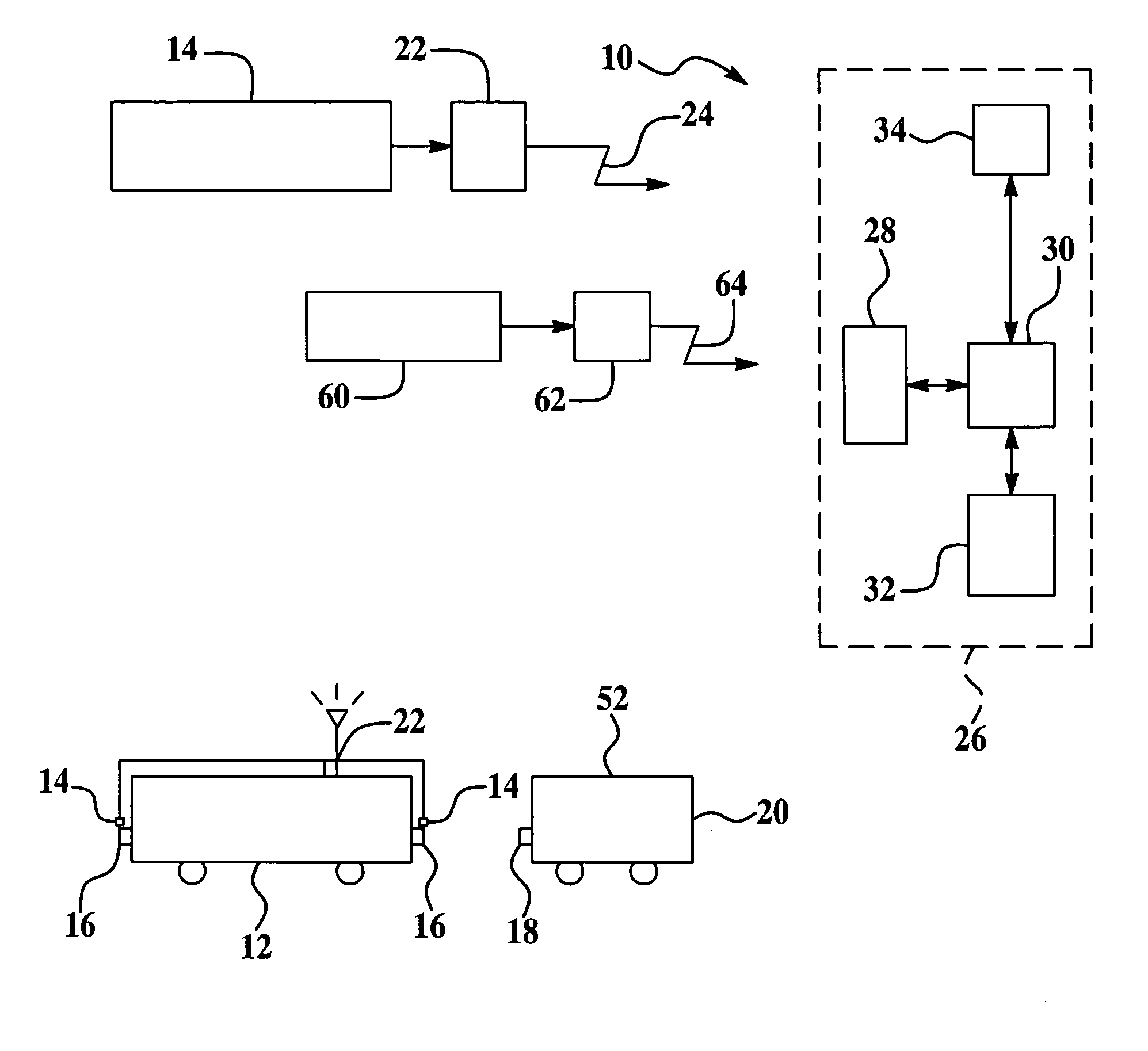 System and method for determining whether a locomotive or rail engine is coupled to a rail car or other engine