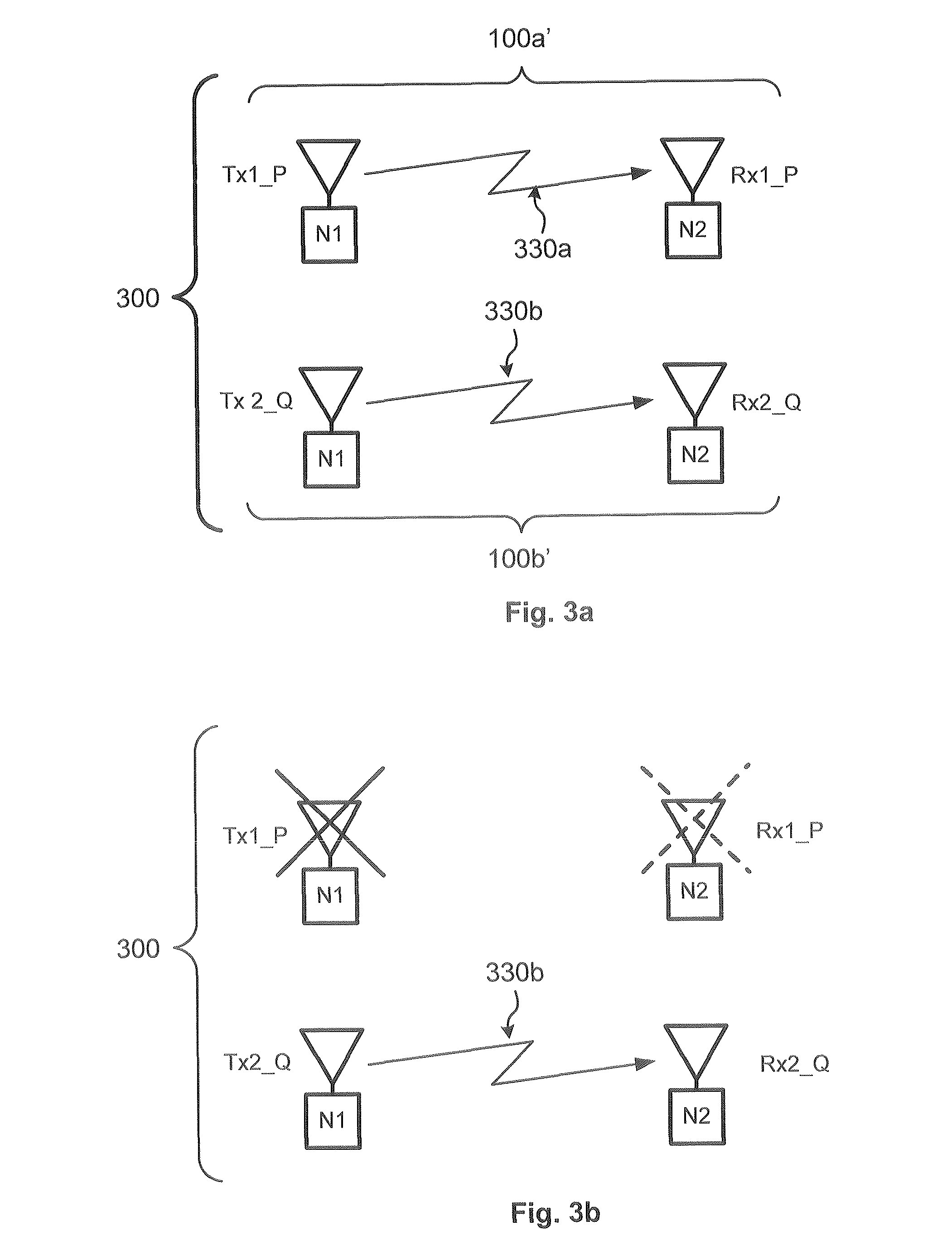 Method for backhaul link protection in a MIMO wireless link