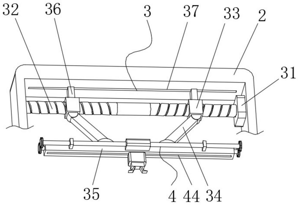 Fast peeling device for timber used for industrial construction and use method