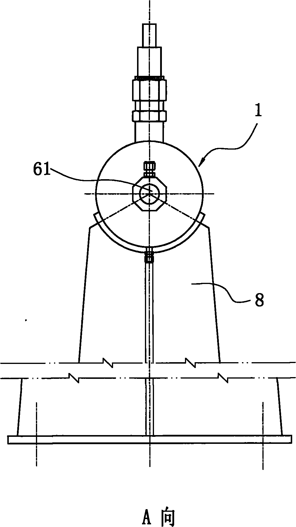 Polymer reactor with novel structure