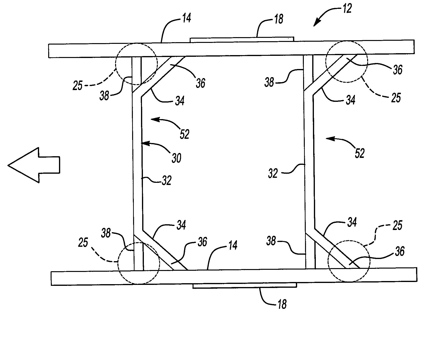 Reinforced tractor-trailer slider