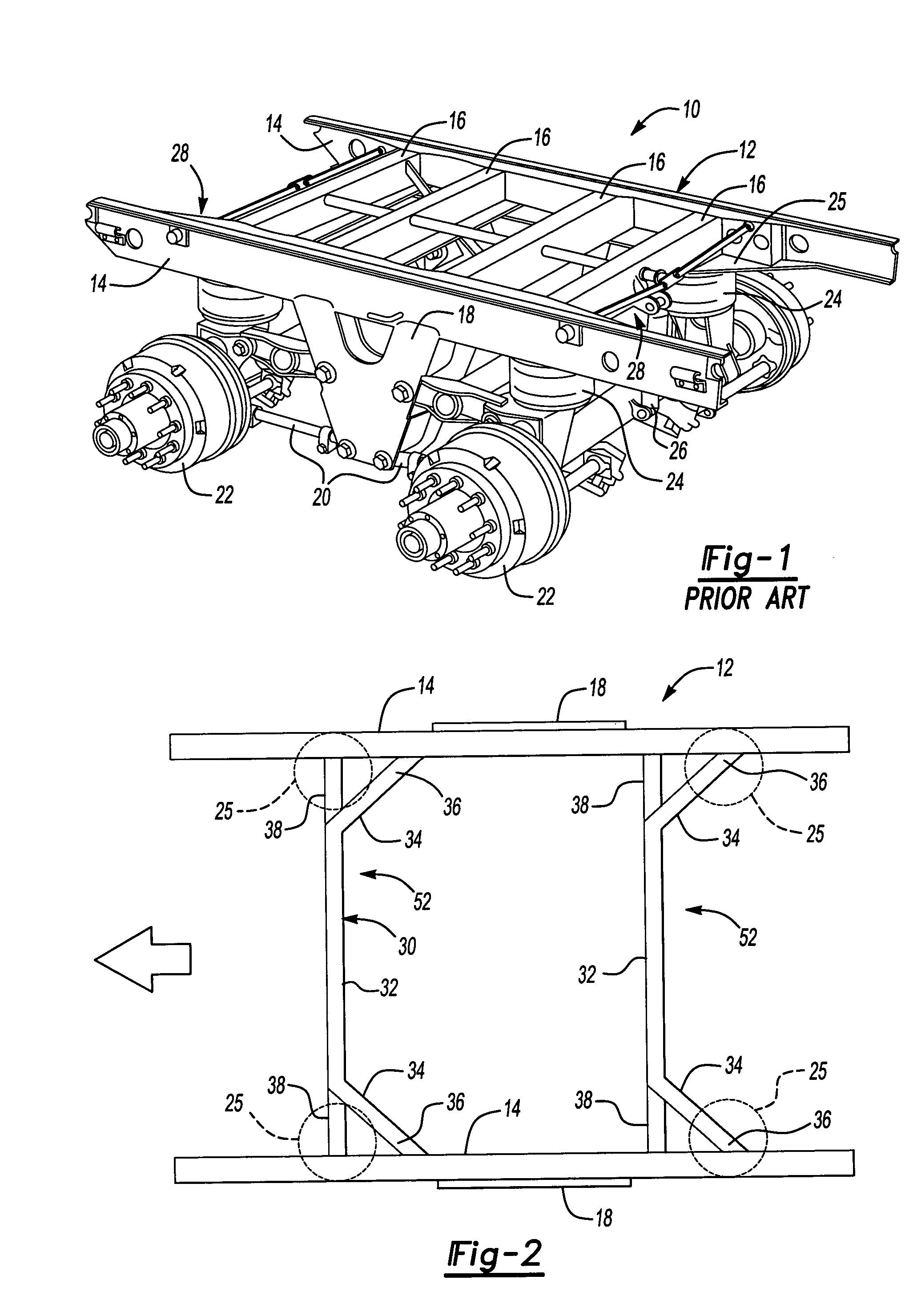 Reinforced tractor-trailer slider