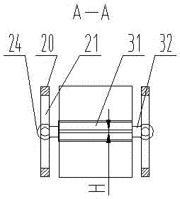 Thermal air blowing mechanism of cold end glass washer of float glass production line