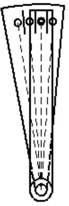 Detection apparatus of number of layers of PE tube of reeling type irrigation sprinkler