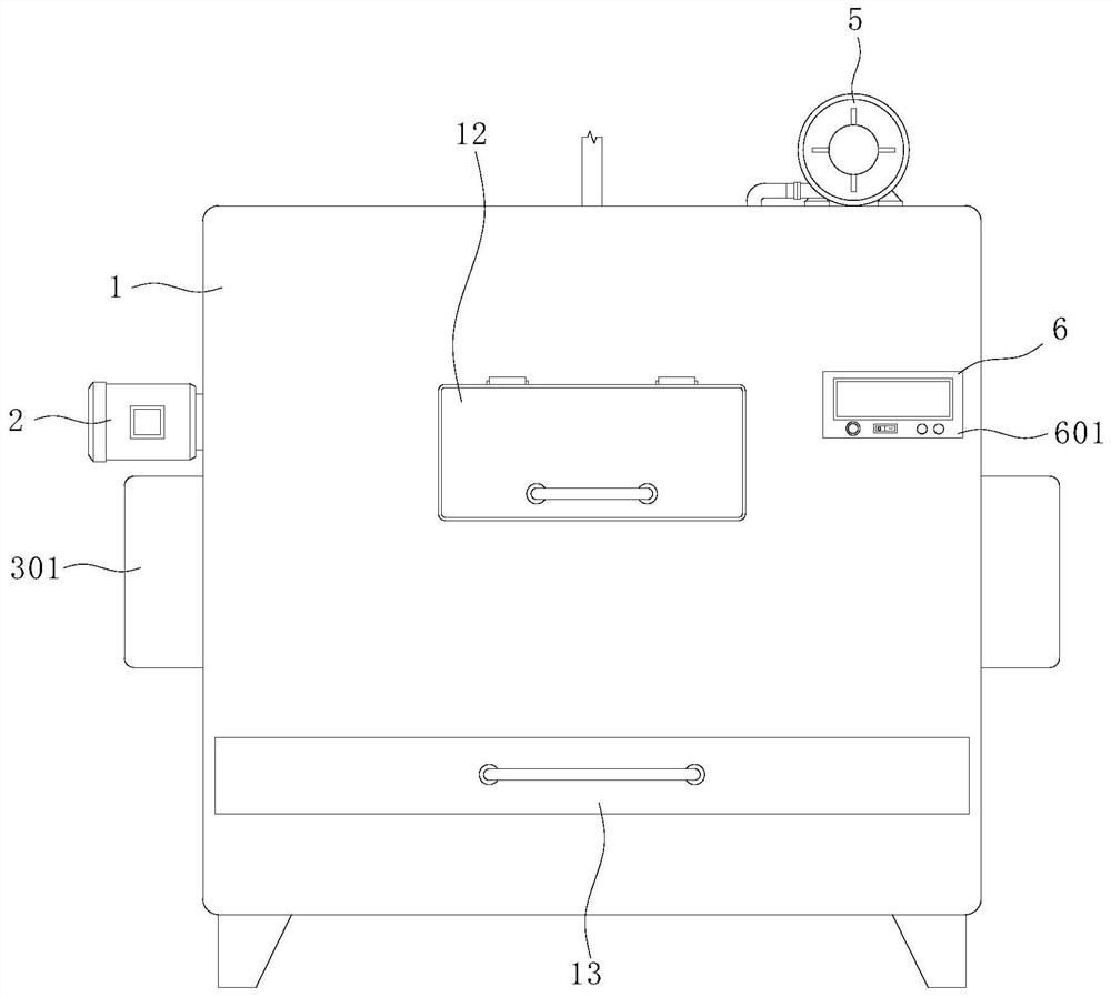 Excrement treatment device for medical care