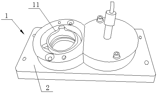 Cellular mechanobiological experimental apparatus for interstitial flow