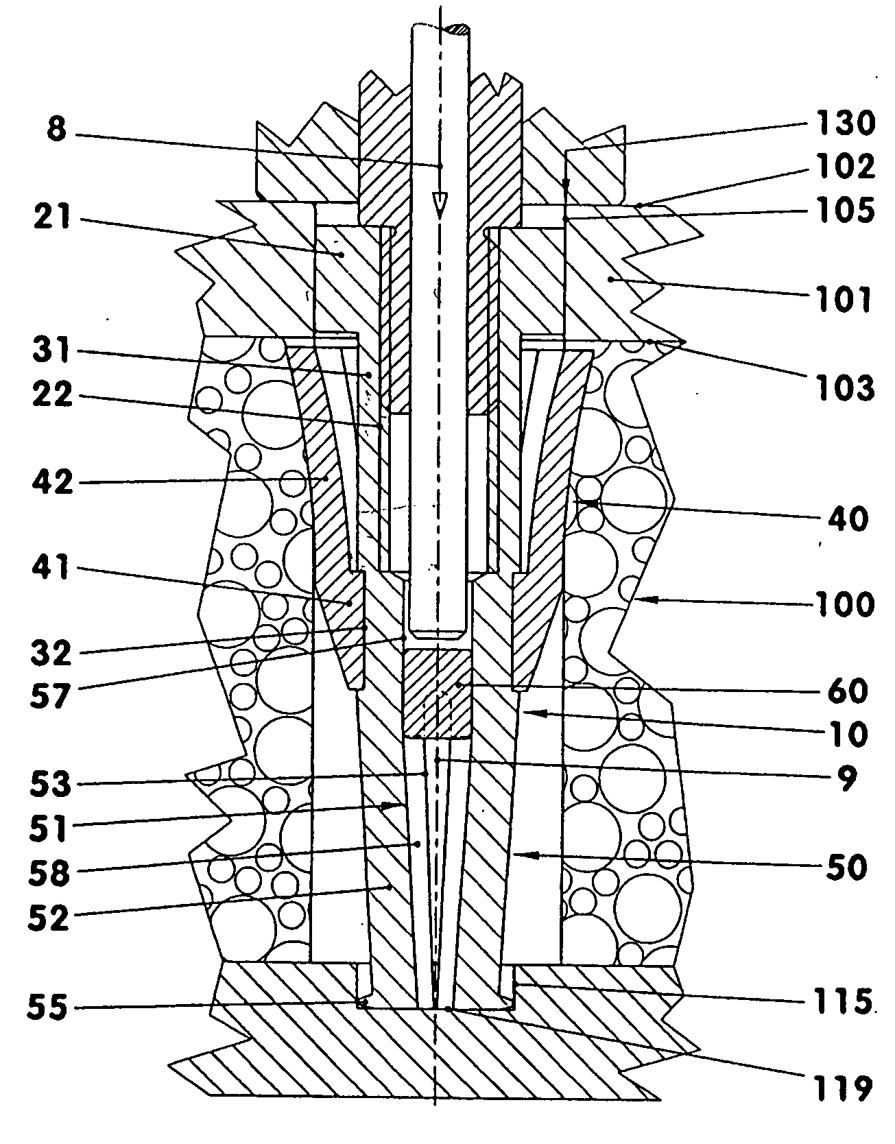 Anchor installation in a lightweight construction panel