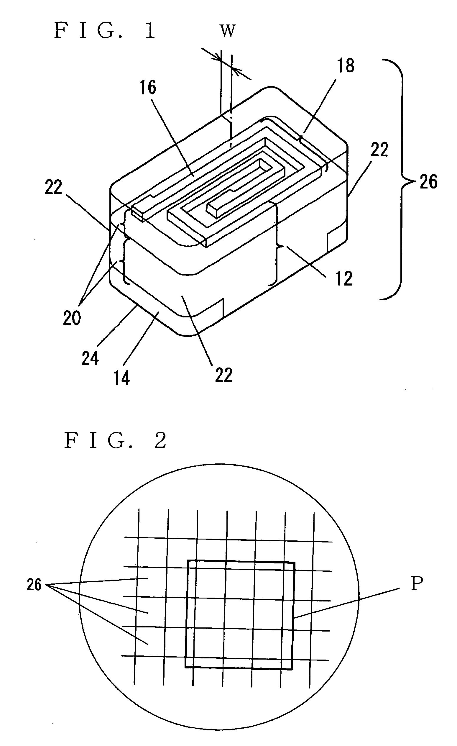 Chip part manufacturing method and chip parts