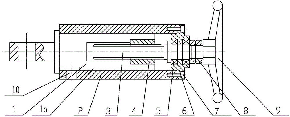 Roller adjusting driving mechanism in web adjusting device of assembling machine