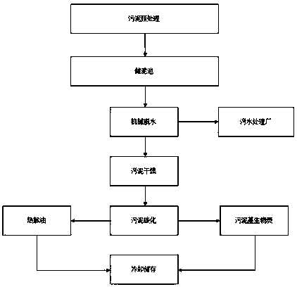 Treatment method for converting sewage into biomass fuels